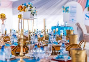 Event décor stage and backdrop design by Thonsi Events in Durban