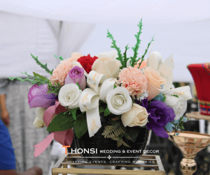 isiZulu traditional wedding décor with cultural stage setup by Durban event planners