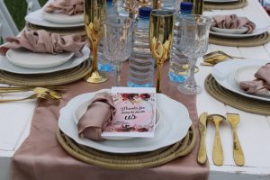 isiZulu traditional wedding décor with cultural stage setup by Durban event planners
